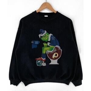 Grinch Dallas Cowboys Crossover Funny Football Fan Sweatshirt